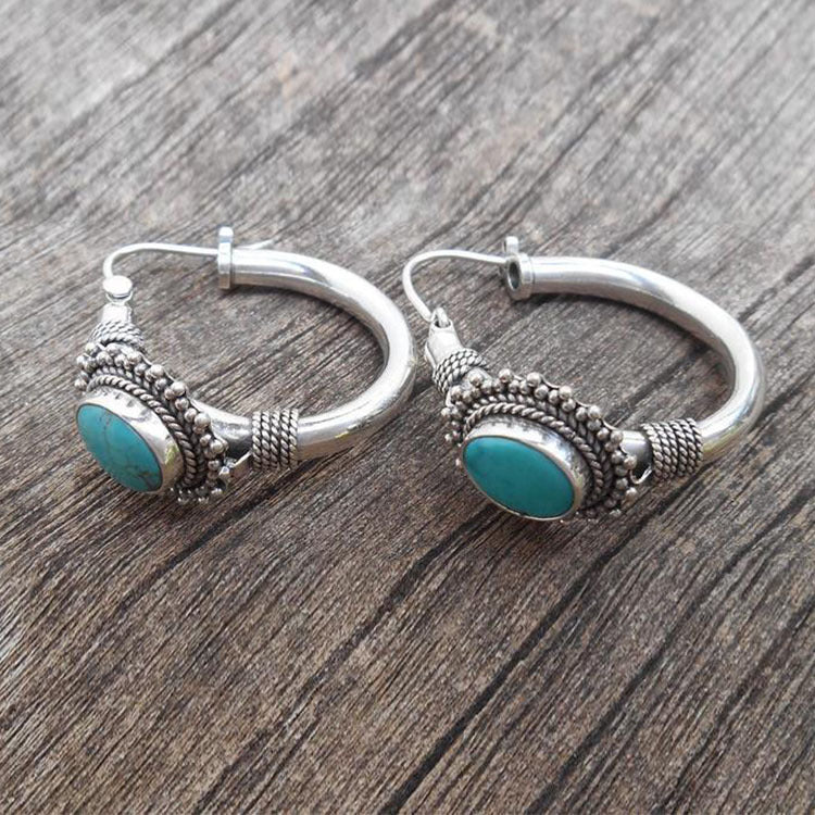 Retro Turquoise Earrings VIP