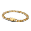 Gold Moissanite Cuban Bracelet VIP