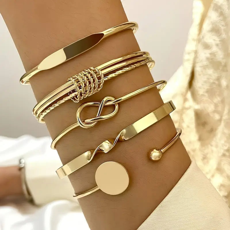 Gold Elegance Bracelet Set VIP