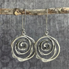Vintage Silver Maze Earrings VIP