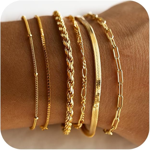 Gold Bracelet Set VIP