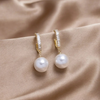 Luxury Pearl and Zirconia Earrings
