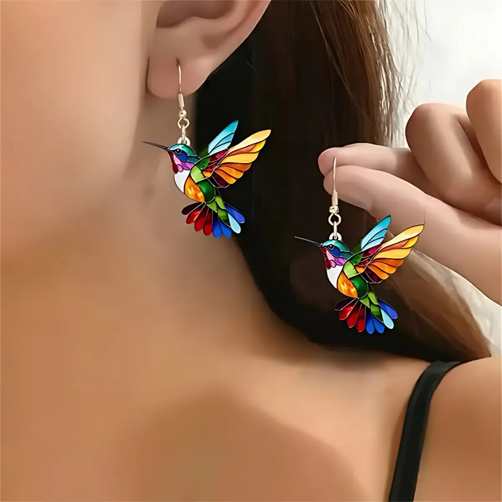 Stunning Hummingbird Pendant Necklace VIP