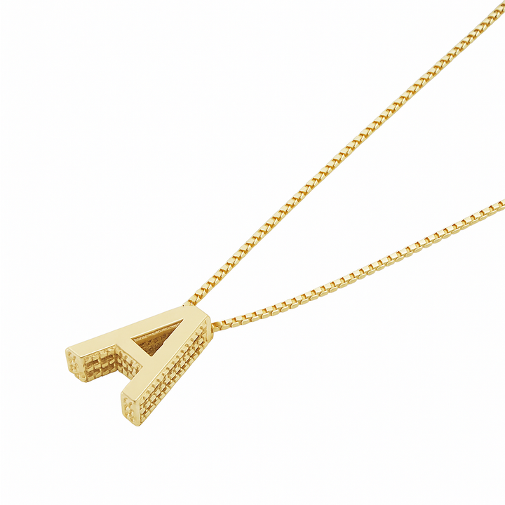 Gold Initial Necklace VIP