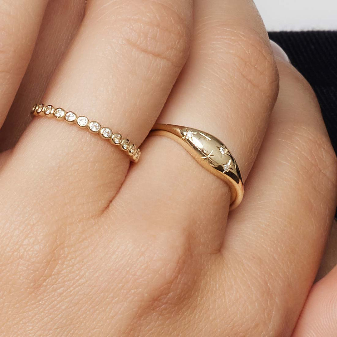 Gold Diamond Ring VIP
