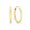 Smooth Gold Hoop Earrings