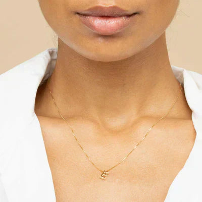 Gold Initial Necklace VIP