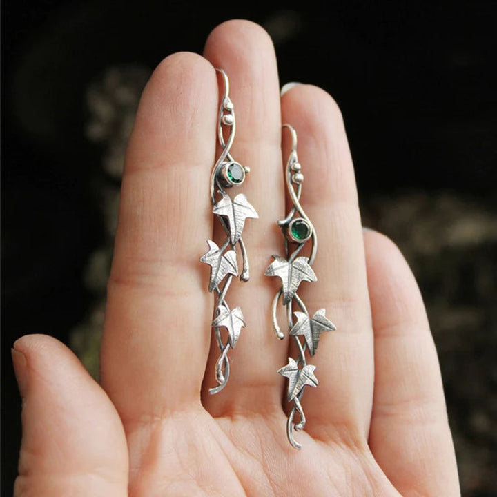 Blue Crystal Earrings