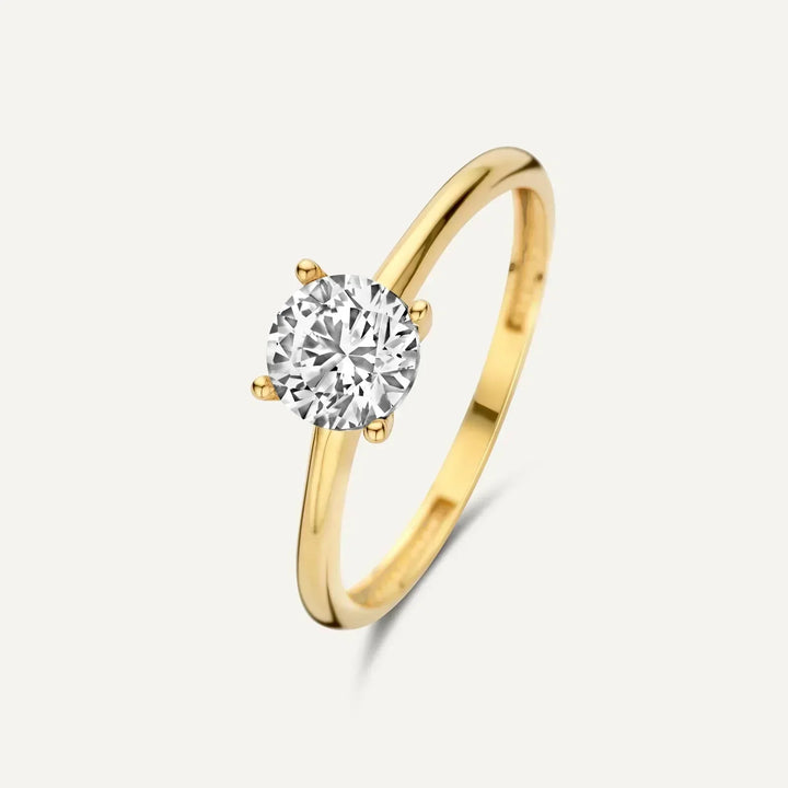 Gold Textured Ring