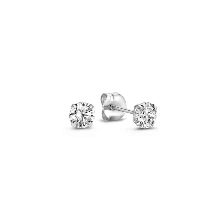 Gold Stone Stud Earrings VIP