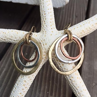 Vintage Gold and Silver Earrings VIP