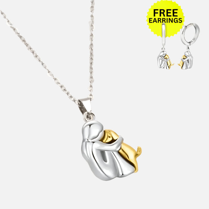 Hug Pendant with Matching Earrings VIP