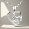 Silver Paw & Heart Necklace