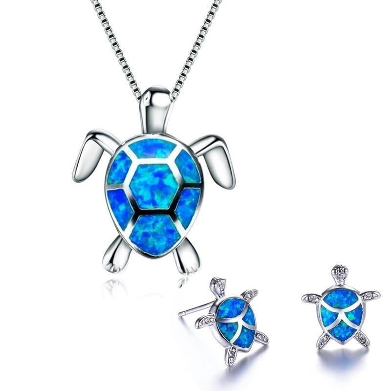 Sea Turtle Jewellery Set