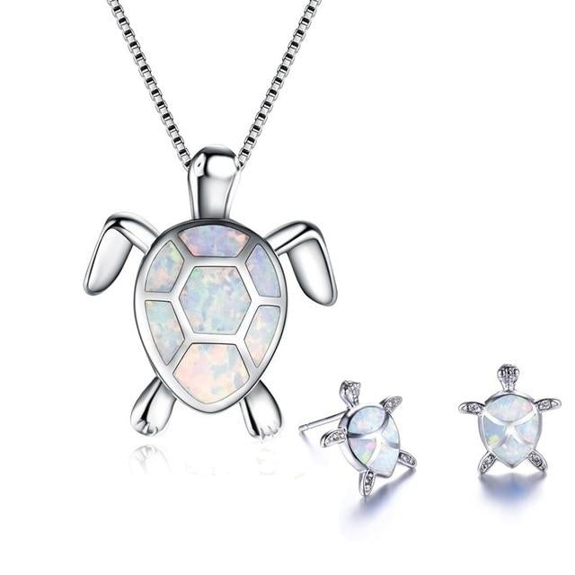 Sea Turtle Jewellery Set