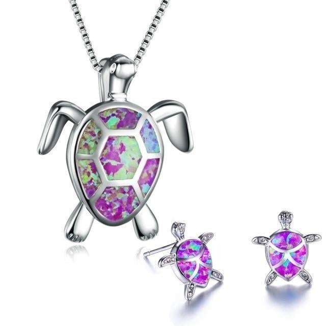 Sea Turtle Jewellery Set