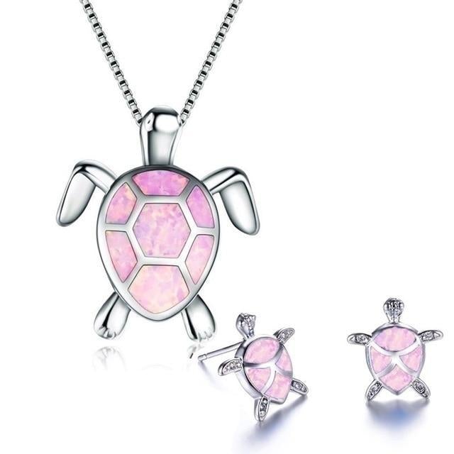 Sea Turtle Jewellery Set
