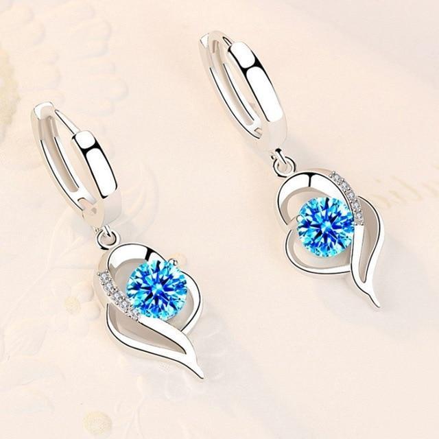 Silver Zirconia Earrings VIP