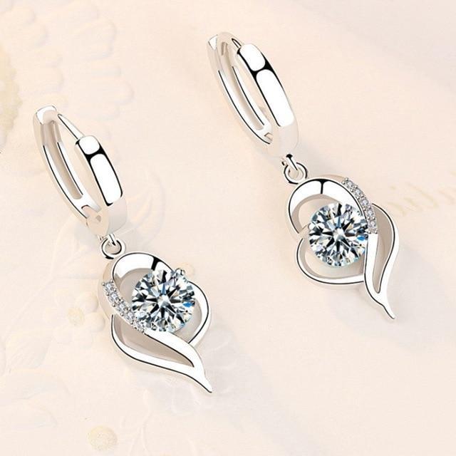 Silver Zirconia Earrings VIP