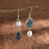 Vintage Blue Stone Earrings VIP